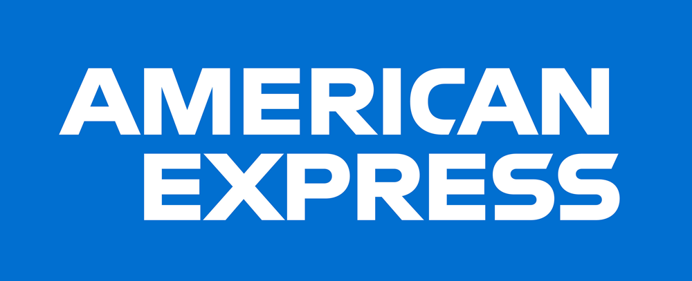 American Express brand logo vinyl decal